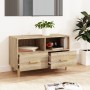 Smoked oak plywood TV cabinet 80x36x50 cm by vidaXL, TV Furniture - Ref: Foro24-812585, Price: 68,99 €, Discount: %