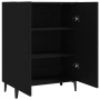 Aparador de madera contrachapada negro 70x34x90 cm de vidaXL, Aparadores - Ref: Foro24-812106, Precio: 68,97 €, Descuento: %