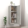 Gray concrete plywood wall cabinet 34.5x34x90 cm by vidaXL, Shelves and shelves - Ref: Foro24-812433, Price: 47,35 €, Discoun...