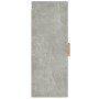 Armario de pared contrachapada gris hormigón 34,5x34x90 cm de vidaXL, Estantes y estanterías - Ref: Foro24-812433, Precio: 47...