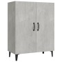 Concrete gray plywood sideboard 70x34x90 cm by vidaXL, Sideboards - Ref: Foro24-812109, Price: 65,24 €, Discount: %