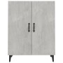 Concrete gray plywood sideboard 70x34x90 cm by vidaXL, Sideboards - Ref: Foro24-812109, Price: 65,24 €, Discount: %