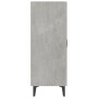 Concrete gray plywood sideboard 70x34x90 cm by vidaXL, Sideboards - Ref: Foro24-812109, Price: 65,24 €, Discount: %