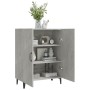 Betongraues Sperrholz-Sideboard 70x34x90 cm von vidaXL, Sideboards - Ref: Foro24-812109, Preis: 65,24 €, Rabatt: %