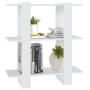 Estantería/divisor de espacios blanco 80x30x87 cm de vidaXL, Librerías y estanterías - Ref: Foro24-811583, Precio: 39,99 €, D...