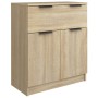 Plywood oak Sonoma color sideboard 60x30x70 cm by vidaXL, Sideboards - Ref: Foro24-811091, Price: 70,37 €, Discount: %