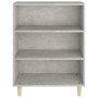 Concrete gray plywood sideboard 69.5x32.5x90 cm by vidaXL, Sideboards - Ref: Foro24-812244, Price: 39,68 €, Discount: %