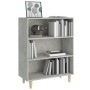 Concrete gray plywood sideboard 69.5x32.5x90 cm by vidaXL, Sideboards - Ref: Foro24-812244, Price: 39,68 €, Discount: %