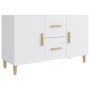 Weißes Sideboard aus Holzwerkstoff, 100 x 36 x 60 cm von vidaXL, Sideboards - Ref: Foro24-812510, Preis: 92,31 €, Rabatt: %