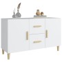 Weißes Sideboard aus Holzwerkstoff, 100 x 36 x 60 cm von vidaXL, Sideboards - Ref: Foro24-812510, Preis: 92,31 €, Rabatt: %