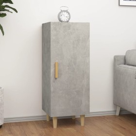 Aparador de madera contrachapada gris hormigón 34,5x34x90 cm de vidaXL, Aparadores - Ref: Foro24-812325, Precio: 50,99 €, Des...