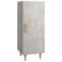 Aparador de madera contrachapada gris hormigón 34,5x34x90 cm de vidaXL, Aparadores - Ref: Foro24-812325, Precio: 50,13 €, Des...