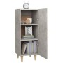 Aparador de madera contrachapada gris hormigón 34,5x34x90 cm de vidaXL, Aparadores - Ref: Foro24-812325, Precio: 50,13 €, Des...