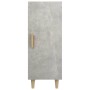 Aparador de madera contrachapada gris hormigón 34,5x34x90 cm de vidaXL, Aparadores - Ref: Foro24-812325, Precio: 50,13 €, Des...