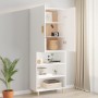 White hanging wall cabinet 69.5x34x90 cm by vidaXL, Sideboards - Ref: Foro24-812258, Price: 86,65 €, Discount: %