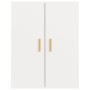 White hanging wall cabinet 69.5x34x90 cm by vidaXL, Sideboards - Ref: Foro24-812258, Price: 86,65 €, Discount: %