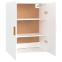 White hanging wall cabinet 69.5x34x90 cm by vidaXL, Sideboards - Ref: Foro24-812258, Price: 86,65 €, Discount: %