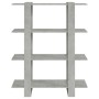 Concrete gray 100x30x123.5 cm shelf/space divider by vidaXL, Bookcases and shelves - Ref: Foro24-811542, Price: 42,99 €, Disc...