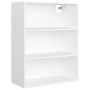 White wall hanging cabinet 69.5x32.5x90 cm by vidaXL, Sideboards - Ref: Foro24-812312, Price: 67,03 €, Discount: %