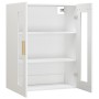 Armario de pared colgante blanco 69,5x34x90 cm de vidaXL, Aparadores - Ref: Foro24-812276, Precio: 84,54 €, Descuento: %