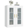 Weißer Hängewandschrank 69,5x34x90 cm von vidaXL, Sideboards - Ref: Foro24-812276, Preis: 81,29 €, Rabatt: %