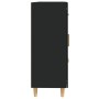 Aparador de madera contrachapada negro 69,5x34x90 cm de vidaXL, Aparadores - Ref: Foro24-812223, Precio: 118,99 €, Descuento: %