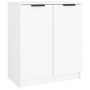 White plywood shoe cabinet 59x35x70 cm by vidaXL, Shoe racks and shoe organizers - Ref: Foro24-811421, Price: 77,85 €, Discou...