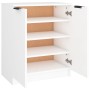 White plywood shoe cabinet 59x35x70 cm by vidaXL, Shoe racks and shoe organizers - Ref: Foro24-811421, Price: 77,85 €, Discou...