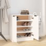 Mueble zapatero de madera contrachapada blanco 59x35x70 cm de vidaXL, Zapateros y organizadores de calzado - Ref: Foro24-8114...