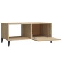 Mesa de centro madera contrachapada roble Sonoma 90x50x40 cm de vidaXL, Mesas de centro - Ref: Foro24-812666, Precio: 60,79 €...