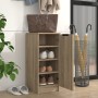 Schuhregal aus Sonoma-Eichensperrholz, 30 x 35 x 70 cm von vidaXL, Schuhregale und Schuhorganisatoren - Ref: Foro24-811415, P...