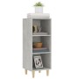 Aparador de madera contrachapada gris hormigón 34,5x32,5x90 cm de vidaXL, Aparadores - Ref: Foro24-812379, Precio: 39,77 €, D...