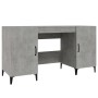 Plywood gray concrete 140x50x75 cm wooden desk by vidaXL, Desks - Ref: Foro24-812775, Price: 127,07 €, Discount: %