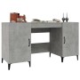 Plywood gray concrete 140x50x75 cm wooden desk by vidaXL, Desks - Ref: Foro24-812775, Price: 127,07 €, Discount: %