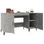 Plywood gray concrete 140x50x75 cm wooden desk by vidaXL, Desks - Ref: Foro24-812775, Price: 127,07 €, Discount: %