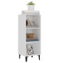 White engineered wood sideboard 34.5x32.5x90 cm by vidaXL, Sideboards - Ref: Foro24-812384, Price: 39,99 €, Discount: %