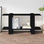 Estantería madera contrachapada negro 100x30x51 cm de vidaXL, Librerías y estanterías - Ref: Foro24-811557, Precio: 27,44 €, ...