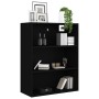 Armario colgante de pared negro 69,5x32,5x90 cm de vidaXL, Aparadores - Ref: Foro24-812313, Precio: 80,85 €, Descuento: %