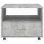 Mesa de centro madera contrachapada gris hormigón 55x55x40 cm de vidaXL, Mesas de centro - Ref: Foro24-810930, Precio: 63,99 ...