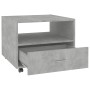 Concrete gray plywood coffee table 55x55x40 cm by vidaXL, Coffee table - Ref: Foro24-810930, Price: 63,65 €, Discount: %