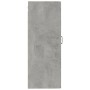 Engineered wood hanging wardrobe in concrete gray, 35x34x90 cm by vidaXL, Lockers and storage cabinets - Ref: Foro24-812478, ...