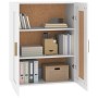 White engineered wood wall cabinet 69.5x32.5x90 cm by vidaXL, Shelves and shelves - Ref: Foro24-812294, Price: 66,96 €, Disco...