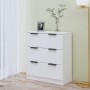 Aparador de madera contrachapada blanco brillante 60x30x70 cm de vidaXL, Aparadores - Ref: Foro24-811076, Precio: 97,33 €, De...