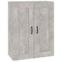 Armario colgante de pared gris hormigón 69,5x32,5x90 cm de vidaXL, Aparadores - Ref: Foro24-812307, Precio: 62,69 €, Descuent...