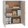 Betongrauer Hängewandschrank 69,5 x 32,5 x 90 cm von vidaXL, Sideboards - Ref: Foro24-812307, Preis: 62,69 €, Rabatt: %