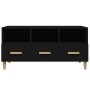 Mueble de TV madera contrachapada negro 102x36x50 cm de vidaXL, Muebles TV - Ref: Foro24-812601, Precio: 69,95 €, Descuento: %