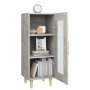 Aparador de madera contrachapada gris hormigón 34,5x34x90 cm de vidaXL, Aparadores - Ref: Foro24-812397, Precio: 36,71 €, Des...