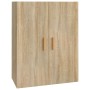 Armario colgante de pared roble Sonoma 69,5x34x90 cm de vidaXL, Aparadores - Ref: Foro24-812261, Precio: 93,12 €, Descuento: %