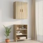 Sonoma oak wall hanging cabinet 69.5x34x90 cm by vidaXL, Sideboards - Ref: Foro24-812261, Price: 94,57 €, Discount: %