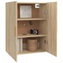 Sonoma oak wall hanging cabinet 69.5x34x90 cm by vidaXL, Sideboards - Ref: Foro24-812261, Price: 94,57 €, Discount: %